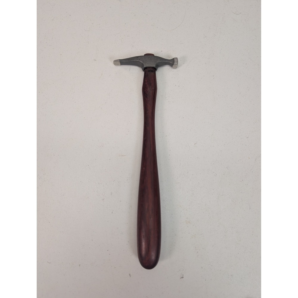 Fretz HMR-406 Goldsmithing Hammer Rosewood Handle Stainless Steel Jewelry Tool